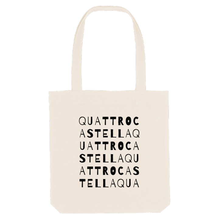 Quattro Castella ordlek tygkasse – tygkasse från PinShirt