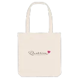 Querrien hjärta tygkasse