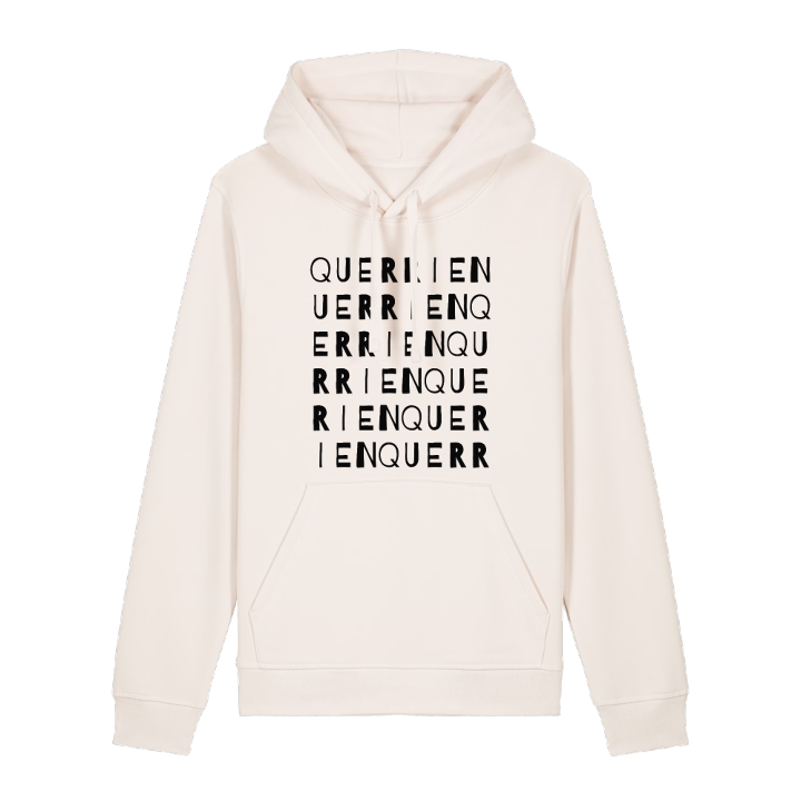 Querrien ordlek hoodie – hoodie från PinShirt