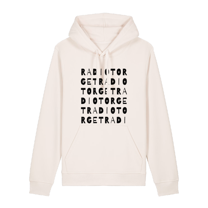 Radiotorget ordlek hoodie – hoodie från PinShirt