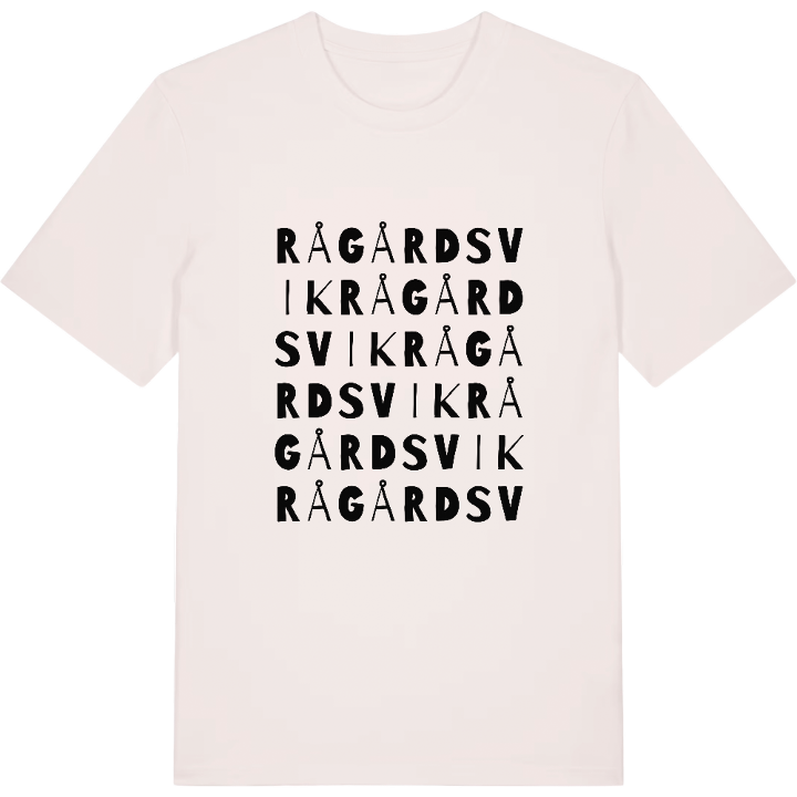Rågårdsvik ordlek t-shirt – t-shirt från PinShirt