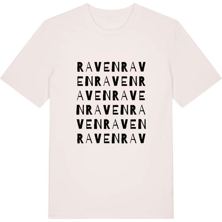 Raven ordlek t-shirt – t-shirt från PinShirt