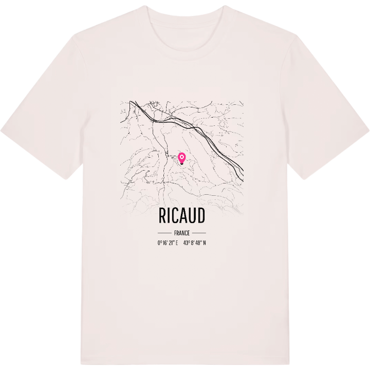 Ricaud karta t-shirt – t-shirt från PinShirt