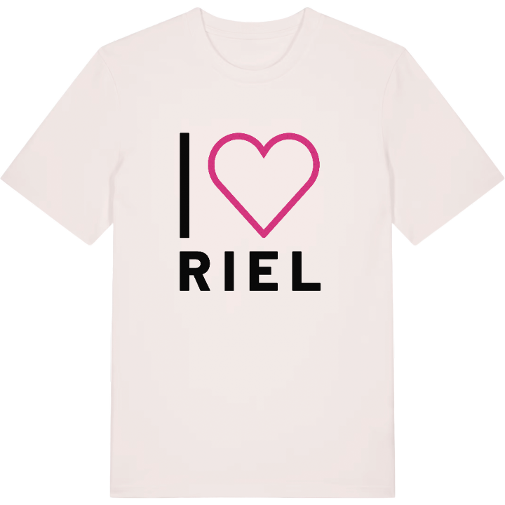 Jag älskar Riel t-shirt stort tryck – t-shirt från PinShirt