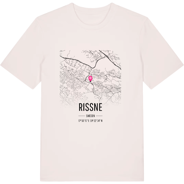 Rissne karta t-shirt – t-shirt från PinShirt