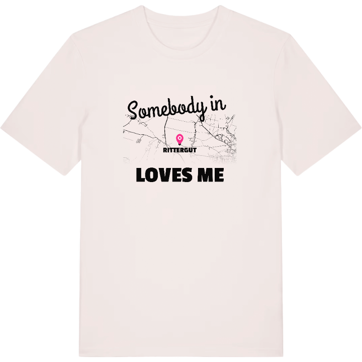 Någon i Rittergut älskar mig t-shirt – t-shirt från PinShirt