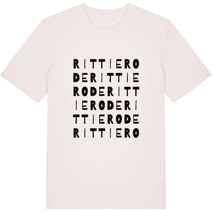 Rittierode ordlek t-shirt – t-shirt från PinShirt