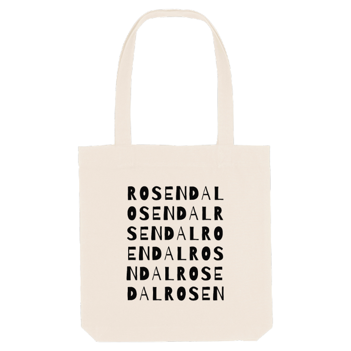 Rosendal ordlek tygkasse – tygkasse från PinShirt