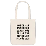 Röserna ordlek tygkasse