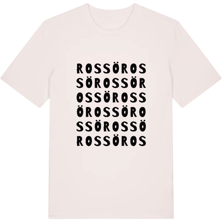 Rossö ordlek t-shirt – t-shirt från PinShirt
