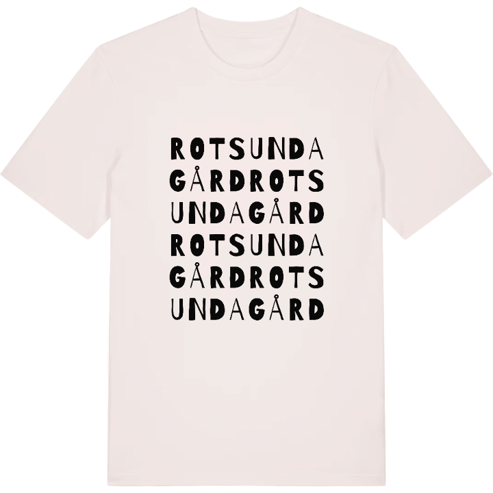 Rotsunda Gård ordlek t-shirt – t-shirt från PinShirt