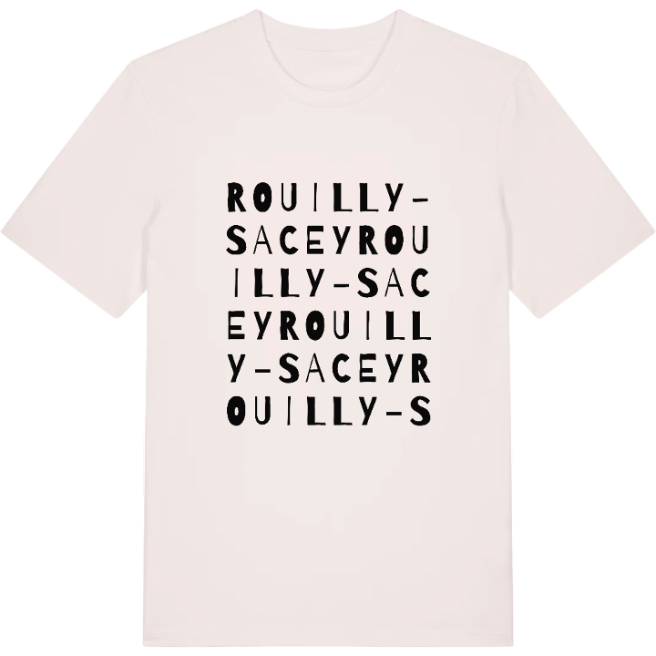 Rouilly-Sacey ordlek t-shirt – t-shirt från PinShirt