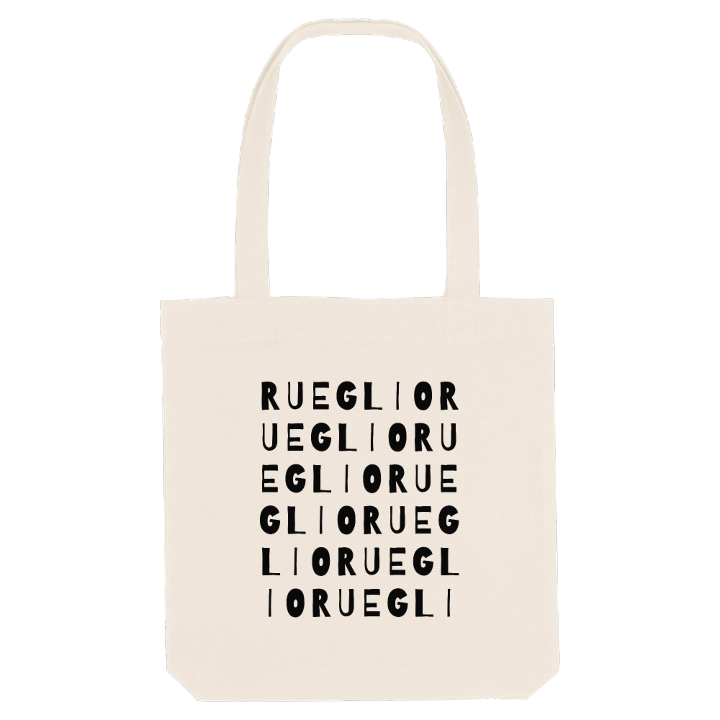 Rueglio ordlek tygkasse – tygkasse från PinShirt