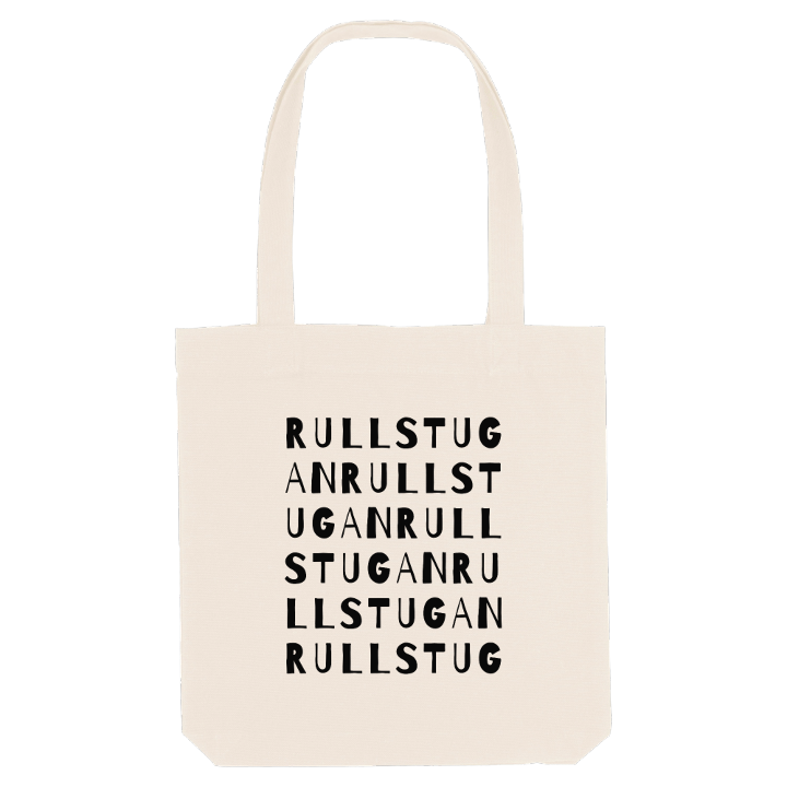 Rullstugan ordlek tygkasse – tygkasse från PinShirt