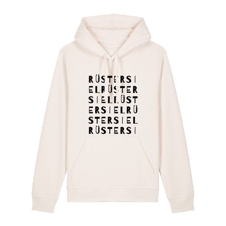 Rüstersiel ordlek hoodie – hoodie från PinShirt