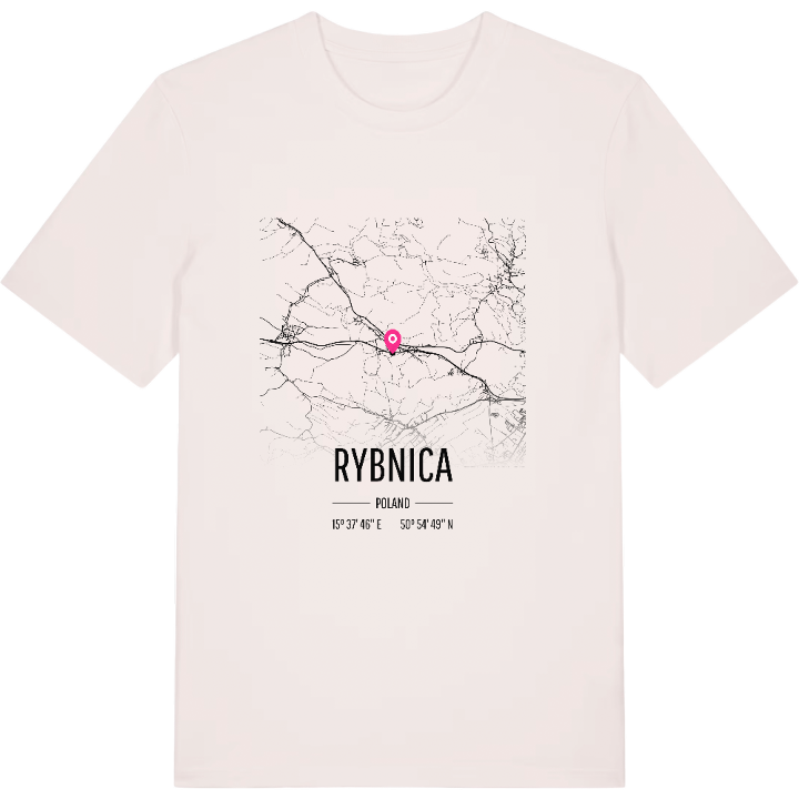 Rybnica karta t-shirt – t-shirt från PinShirt