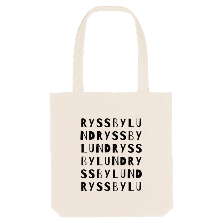 Ryssbylund ordlek tygkasse – tygkasse från PinShirt