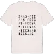 Saas-Fee ordlek t-shirt