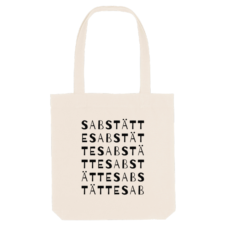 Sabstätte ordlek tygkasse – tygkasse från PinShirt
