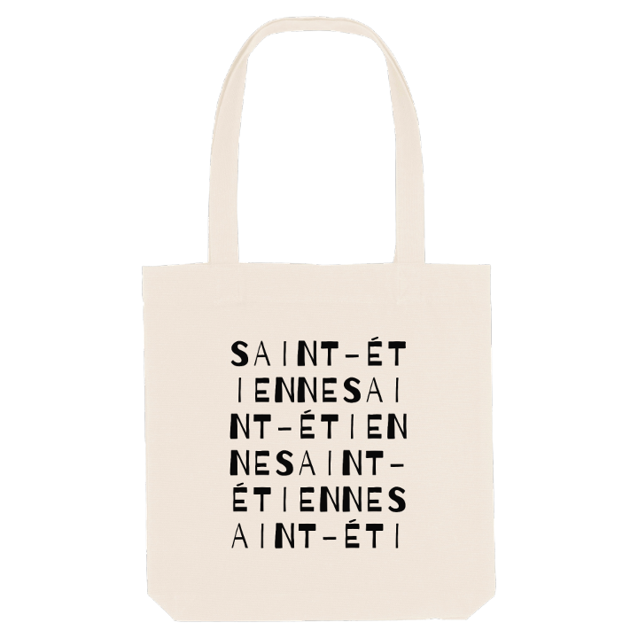 Saint-Étienne ordlek tygkasse – tygkasse från PinShirt