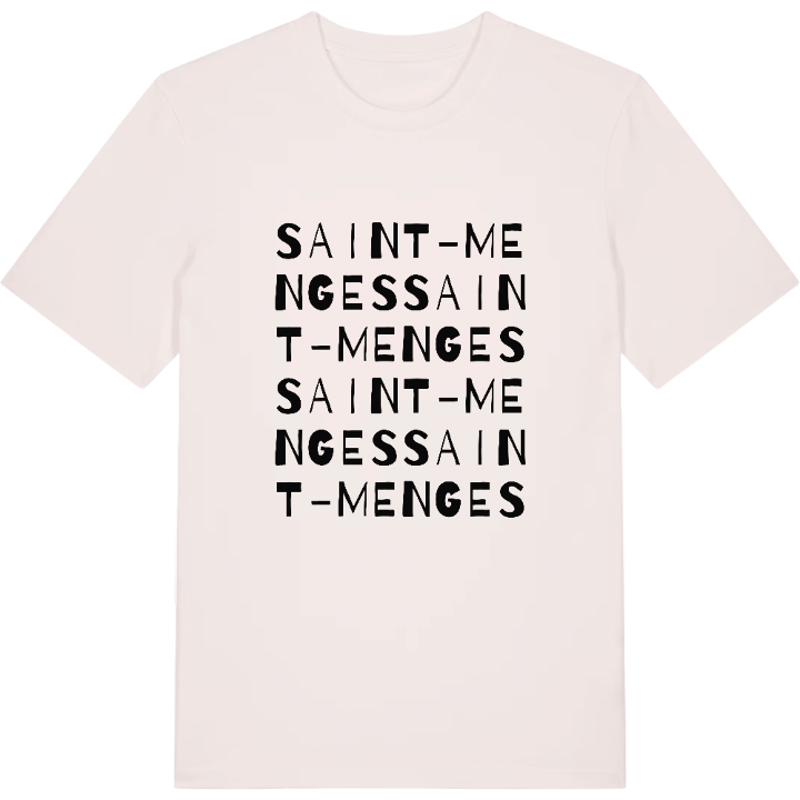 Saint-Menges ordlek t-shirt – t-shirt från PinShirt