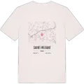 Saint-Mexant karta t-shirt