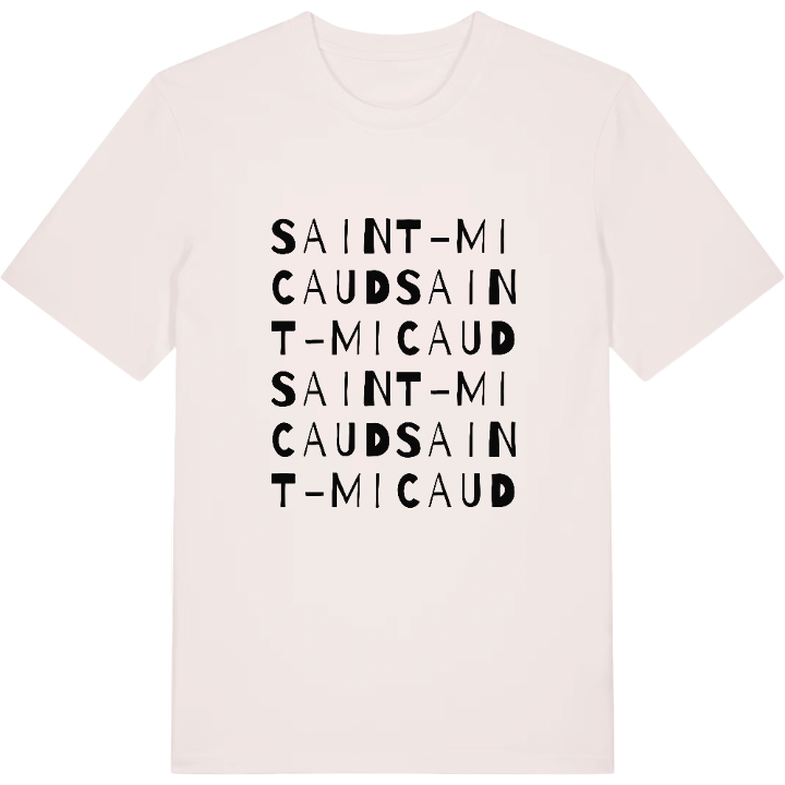 Saint-Micaud ordlek t-shirt – t-shirt från PinShirt