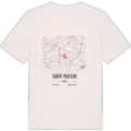 Saint-Plaisir karta t-shirt