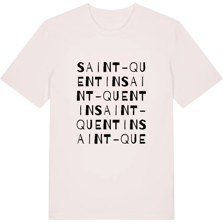 Saint-Quentin ordlek t-shirt – t-shirt från PinShirt