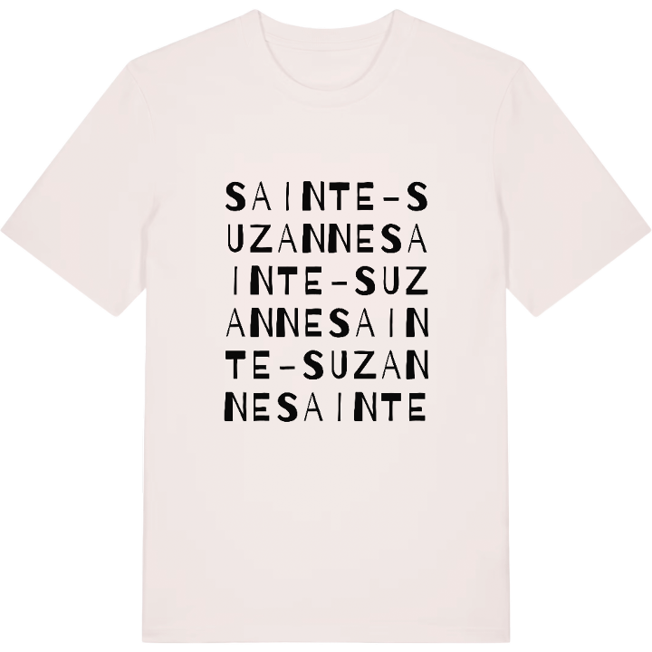 Sainte-Suzanne ordlek t-shirt – t-shirt från PinShirt