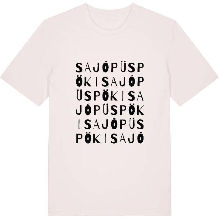 Sajópüspöki ordlek t-shirt – t-shirt från PinShirt