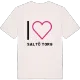 Jag älskar Saltö Torg t-shirt stort tryck