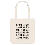 Samolaco ordlek tygkasse
