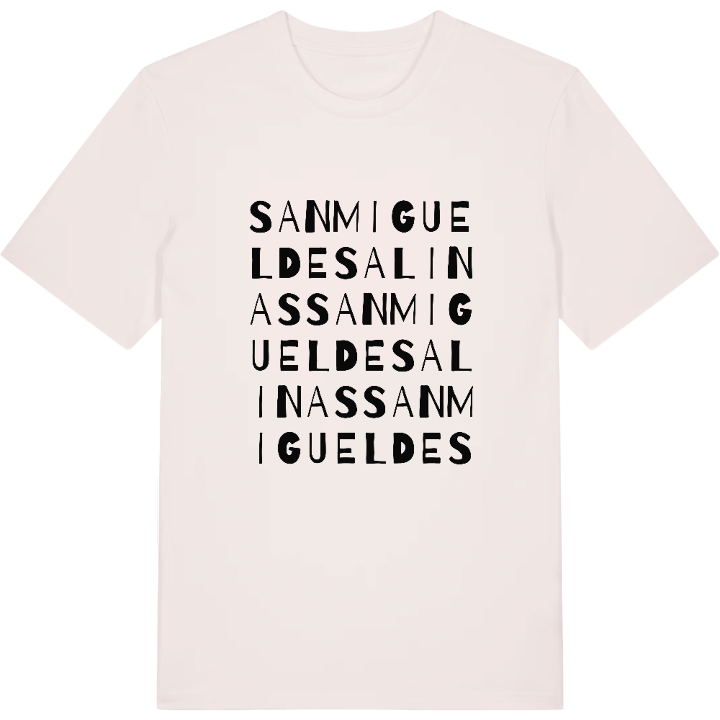 San Miguel de Salinas ordlek t-shirt – t-shirt från PinShirt