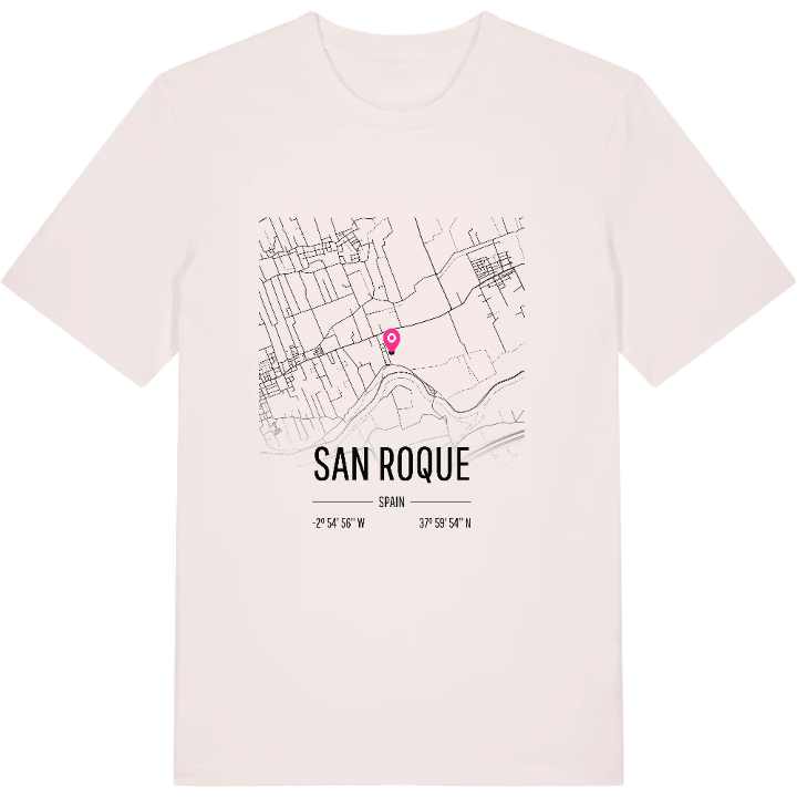 San Roque karta t-shirt – t-shirt från PinShirt