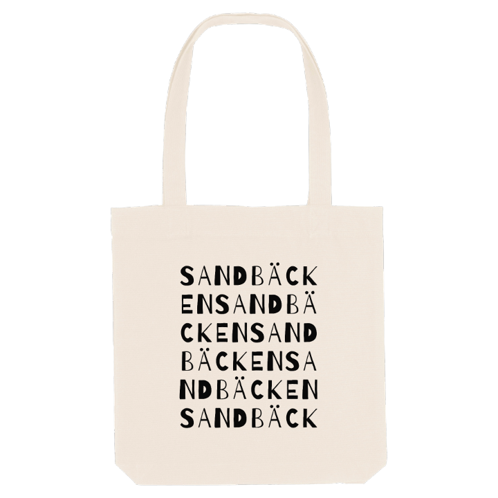 Sandbäcken ordlek tygkasse – tygkasse från PinShirt