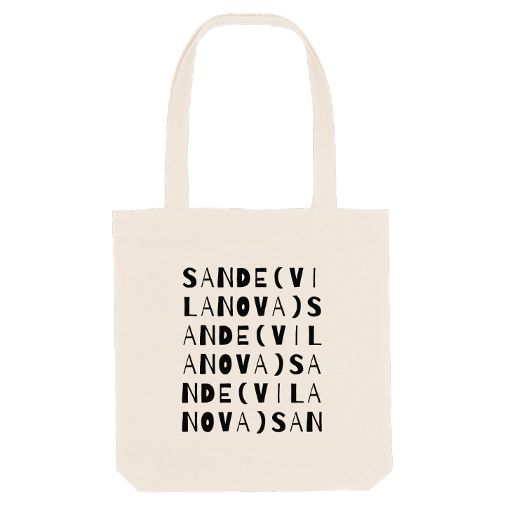 Sande (Vila Nova) ordlek tygkasse – tygkasse från PinShirt