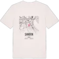 Sanden karta t-shirt