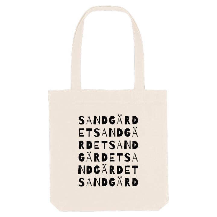 Sandgärdet ordlek tygkasse – tygkasse från PinShirt