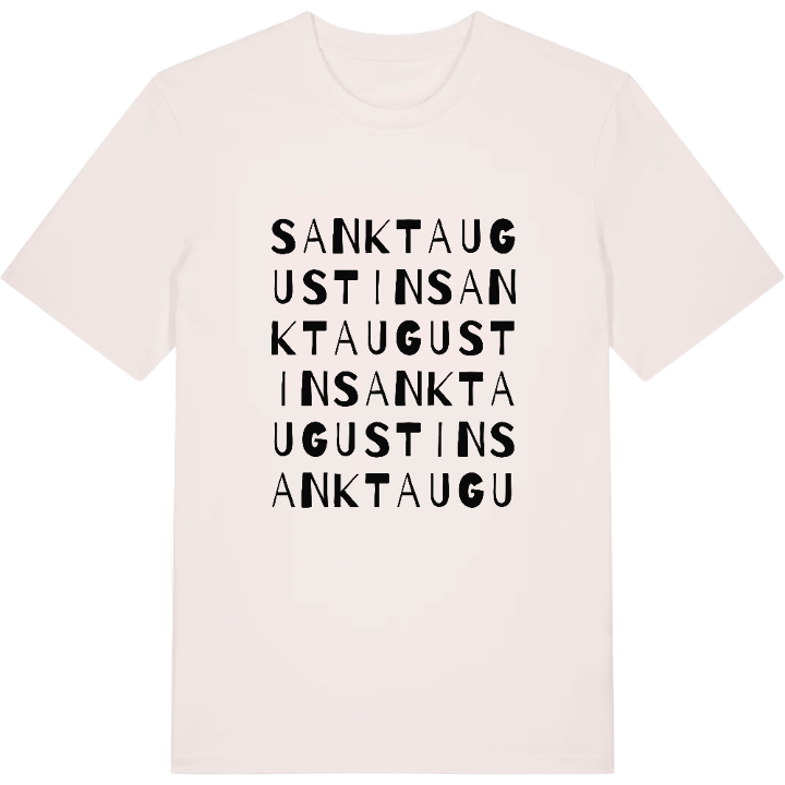 Sankt Augustin ordlek t-shirt – t-shirt från PinShirt
