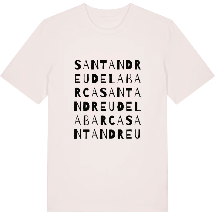 Sant Andreu de la Barca ordlek t-shirt – t-shirt från PinShirt