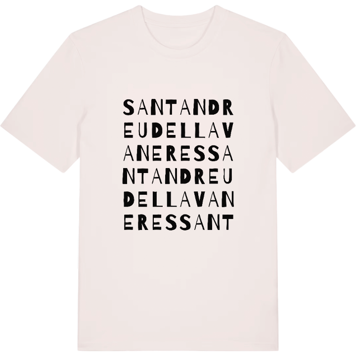 Sant Andreu de Llavaneres ordlek t-shirt – t-shirt från PinShirt