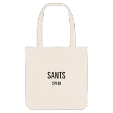 Sants i Spanien tygkasse