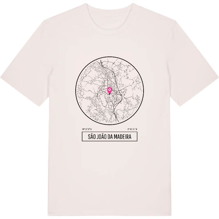 São João da Madeira t-shirt – t-shirt från PinShirt