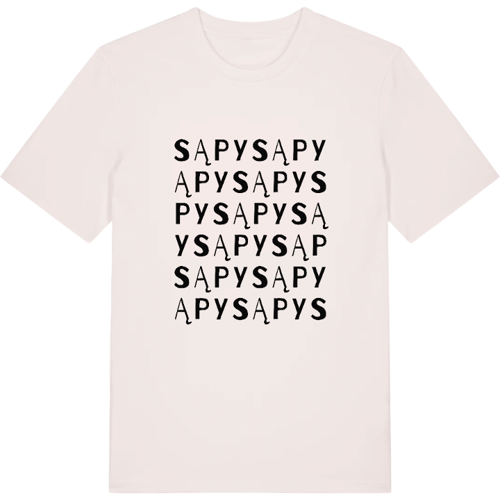 Sąpy ordlek t-shirt – t-shirt från PinShirt