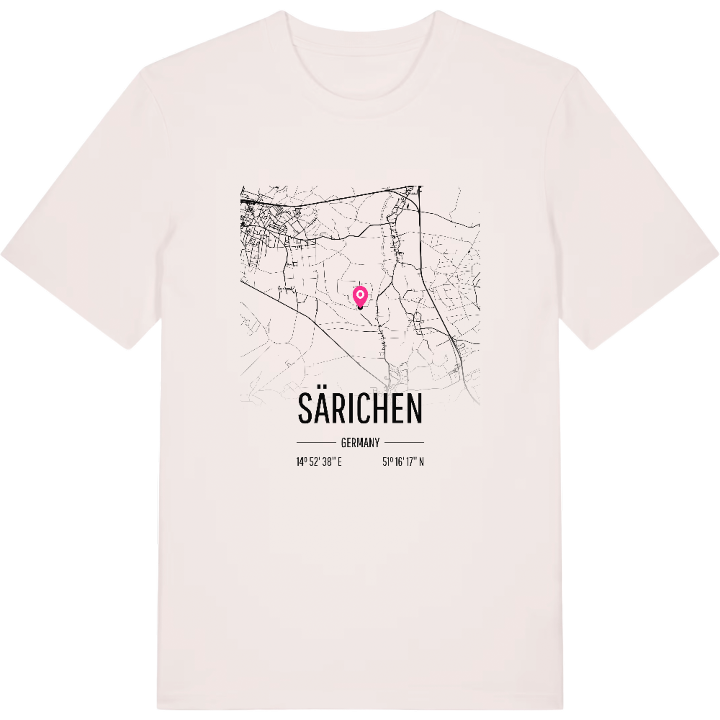 Särichen karta t-shirt – t-shirt från PinShirt
