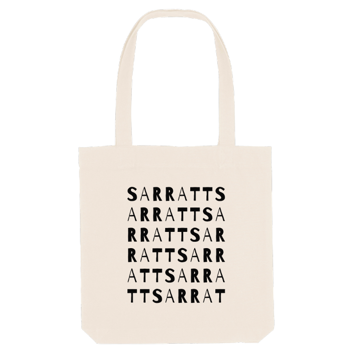 Sarratt ordlek tygkasse – tygkasse från PinShirt