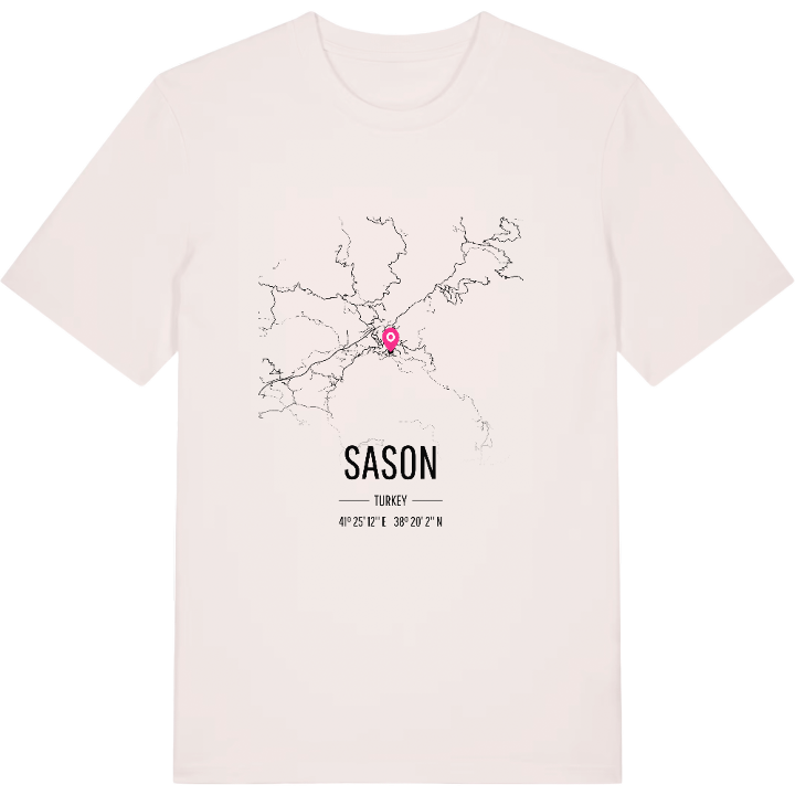 Sason karta t-shirt – t-shirt från PinShirt