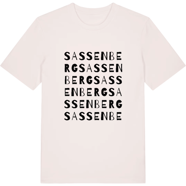Sassenberg ordlek t-shirt – t-shirt från PinShirt