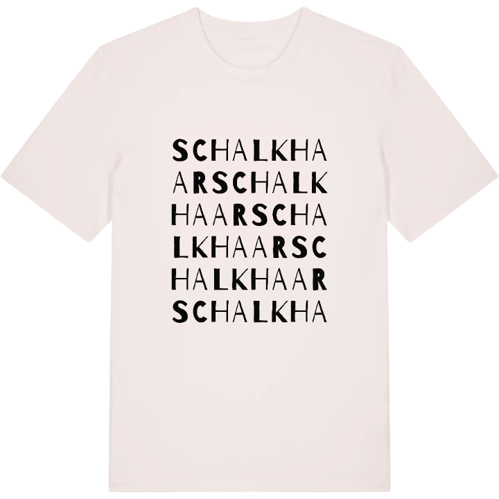 Schalkhaar ordlek t-shirt – t-shirt från PinShirt